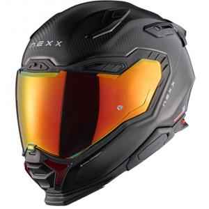 Casque moto intégral Nexx X.WST3 Zero PRO Carbon rouge mat