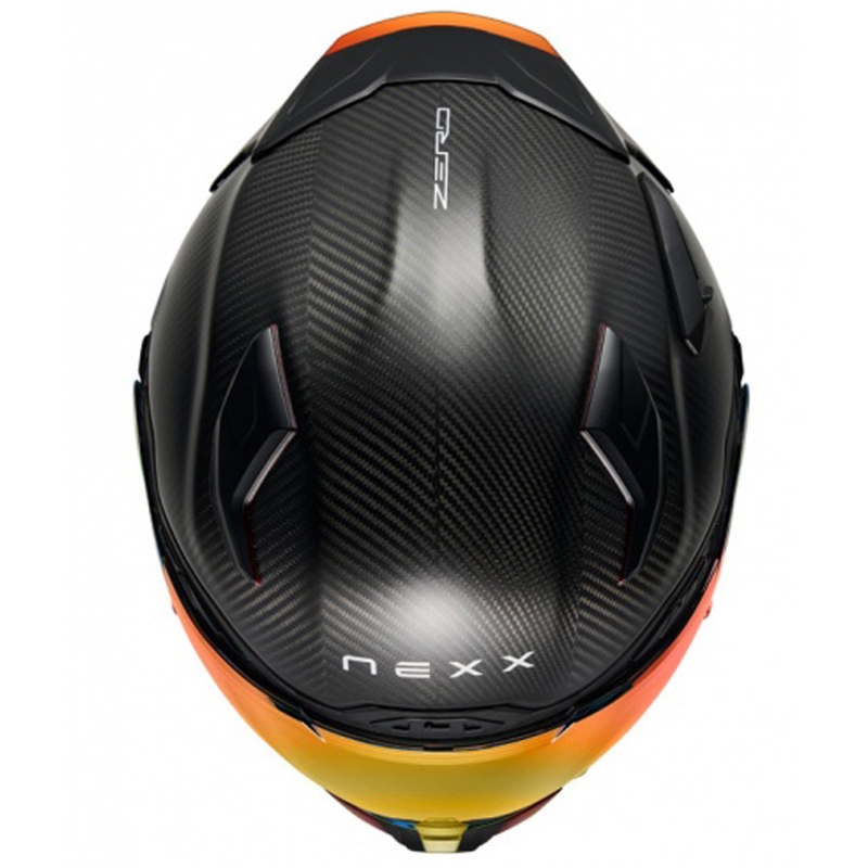 Casque moto intégral Nexx X.WST3 Zero PRO Carbon rouge mat