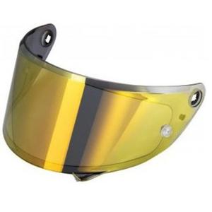 Visière Pinlock HJC HJ-47 pour casques RPHA 60, couleur or miroir