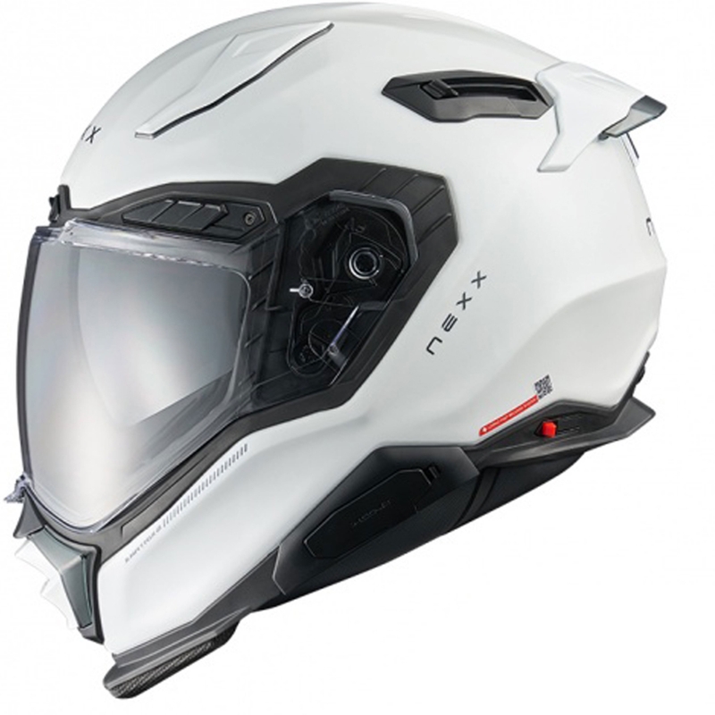 Casque moto intégral Nexx X.WST3 Blanc uni soldes