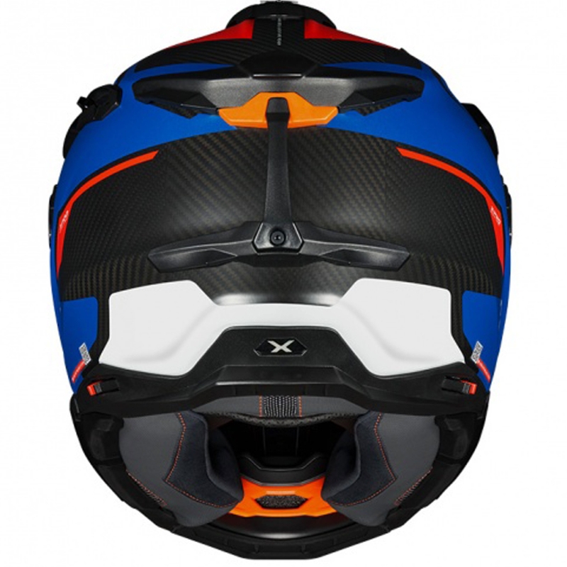 Casque d'enduro Nexx X.WED3 Keyo bleu-rouge soldes