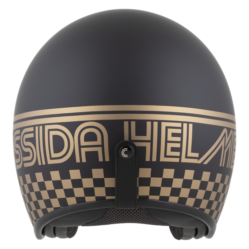 Casque moto jet Cassida Oxygen 2.0 Rondo noir mat-or