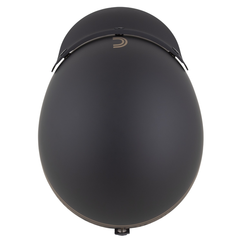Casque moto jet Cassida Oxygen 2.0 Rondo noir mat-or