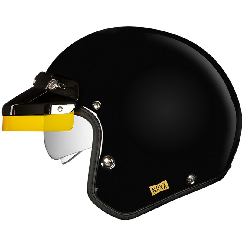 Casque ouvert Nexx X.G30 Lagoon noir-or soldes