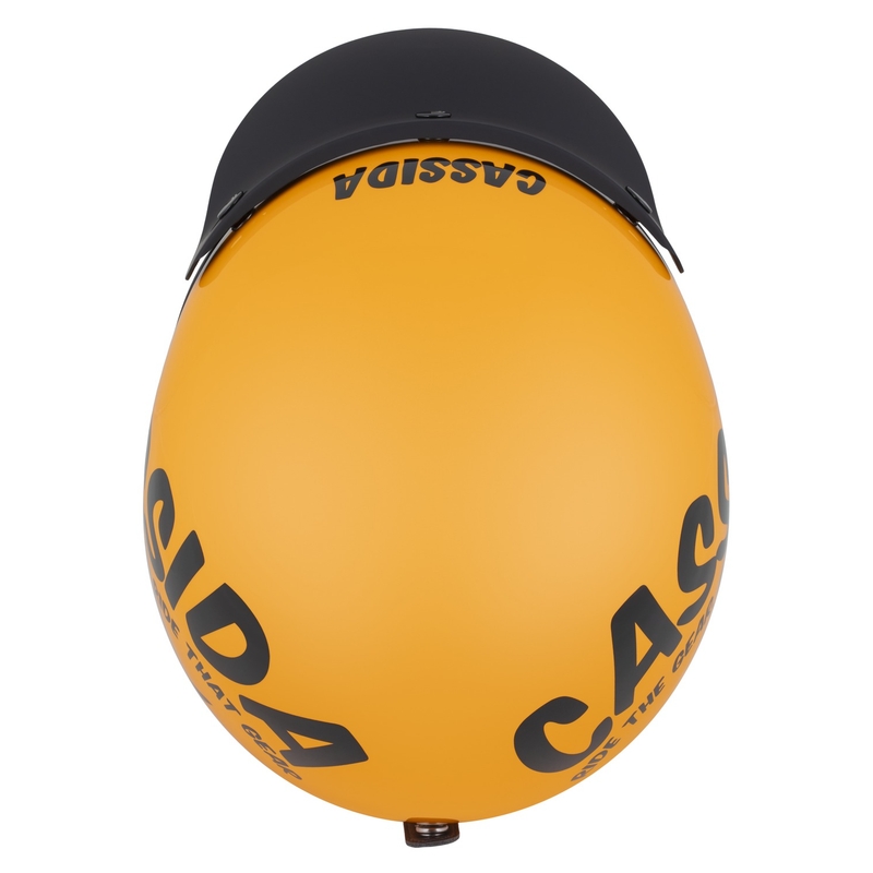 Casque moto jet Cassida Oxygen 2.0 Gear jaune-noir