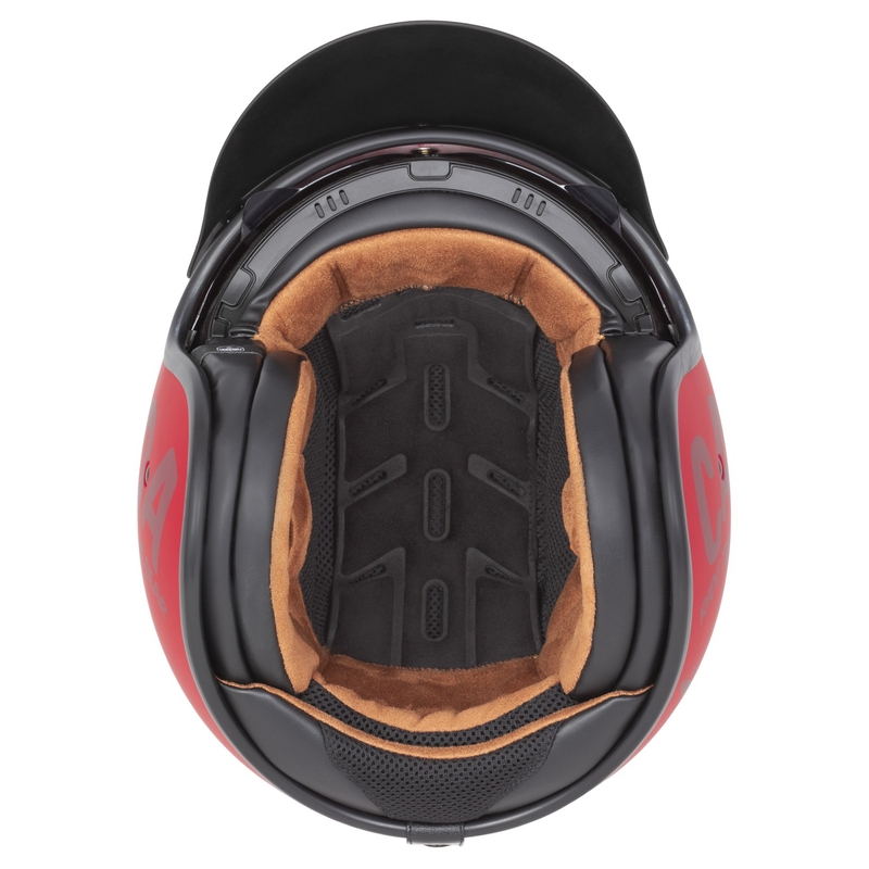 Casque moto jet Cassida Oxygen 2.0 Gear jaune-noir