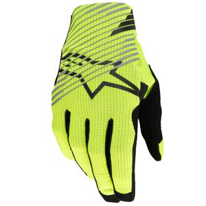Gants de motocross Alpinestars Radar Pro jaune fluo