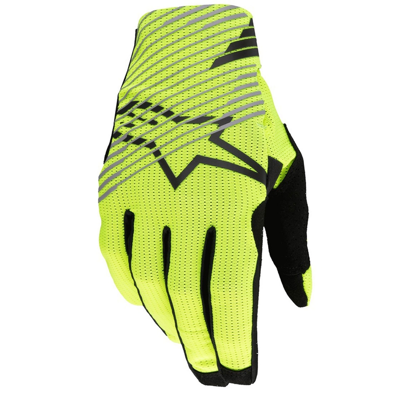 Gants de motocross Alpinestars Radar Pro jaune fluo