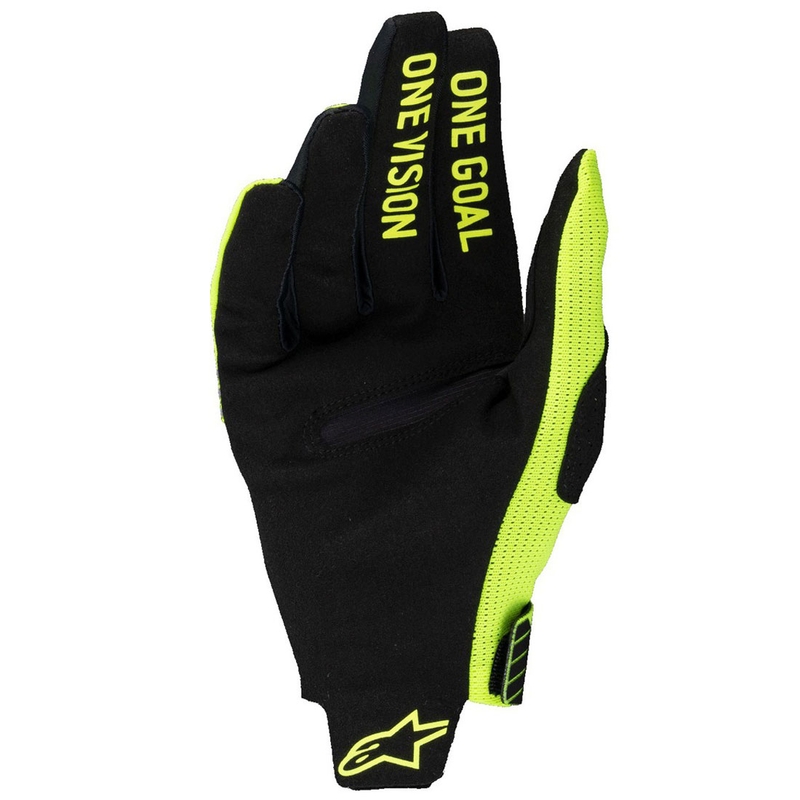Gants de motocross Alpinestars Radar Pro jaune fluo