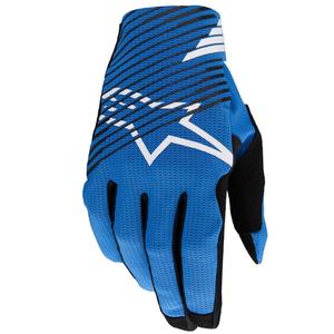Gants de motocross Alpinestars Radar Pro bleus