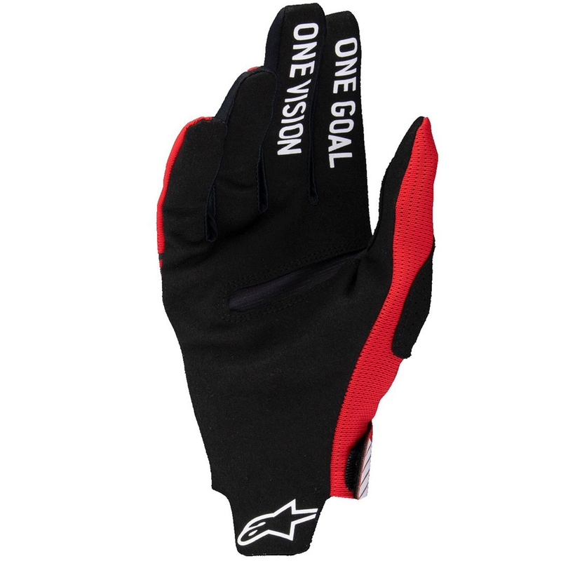 Gants de motocross Alpinestars Radar Pro rouges