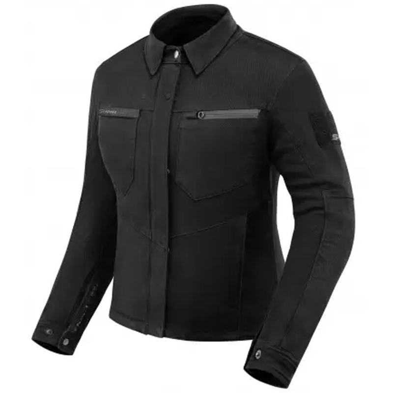 Veste de moto femme Shima Giro noire