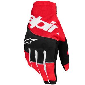 Gants de motocross Alpinestars Techstar noir-rouge
