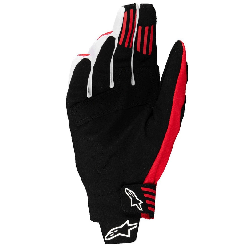 Gants de motocross Alpinestars Techstar noir-rouge