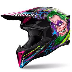 Casque de motocross Airoh Wraaap Music multicolore
