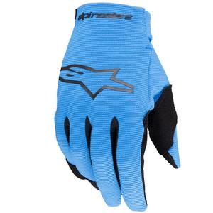 Gants moto enfant Alpinestars Radar bleu clair-noir