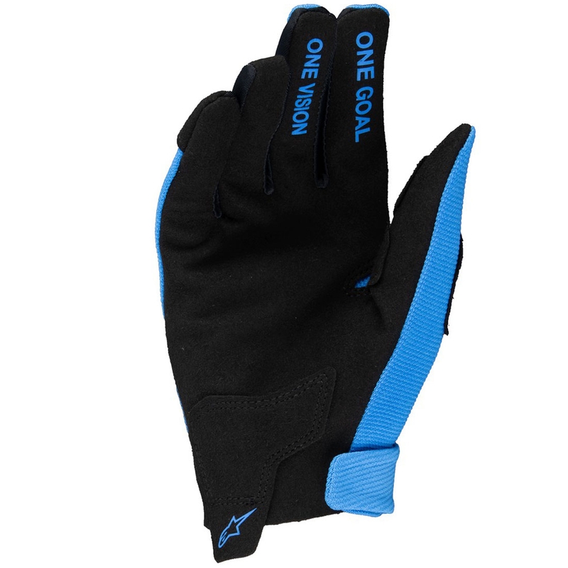 Gants moto enfant Alpinestars Radar bleu clair-noir