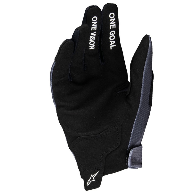 Gants moto enfant Alpinestars Radar camouflage gris-noir