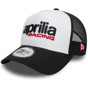 Casquette Aprilia Trucker blanche-noire