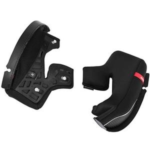 Coussinets de joues pour casques moto Scorpion EXO-R1, noirs