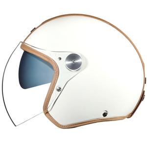 Casque ouvert Nexx X.G30 Groovy SV blanc-marron