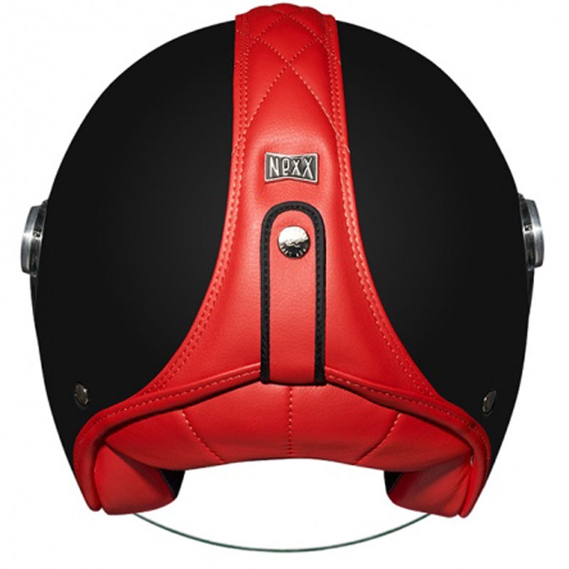 Casque ouvert Nexx X.G30 Cult SV noir-rouge soldes