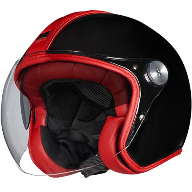 Casque ouvert Nexx X.G30 Cult SV noir-rouge soldes