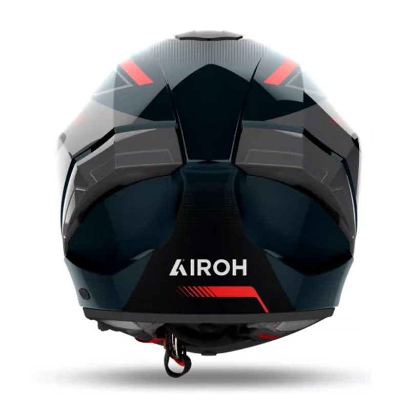 Casque moto intégral Airoh MATRYX Wide noir-gris-rouge