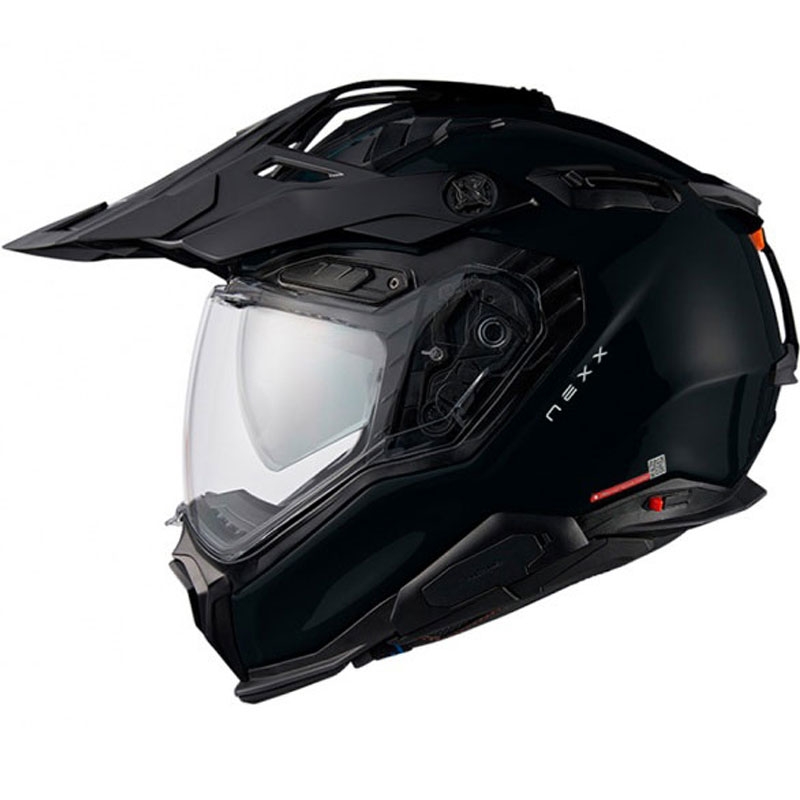 Casque enduro Nexx X.WED3 Noir uni en promotion soldes