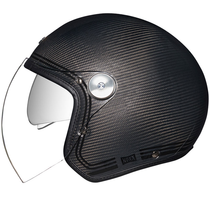 Casque ouvert Nexx X.G30 Lignage noir-argenté soldes