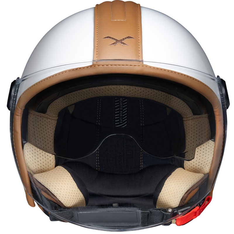 Casque moto ouvert NEXX Y.10 Midtown blanc