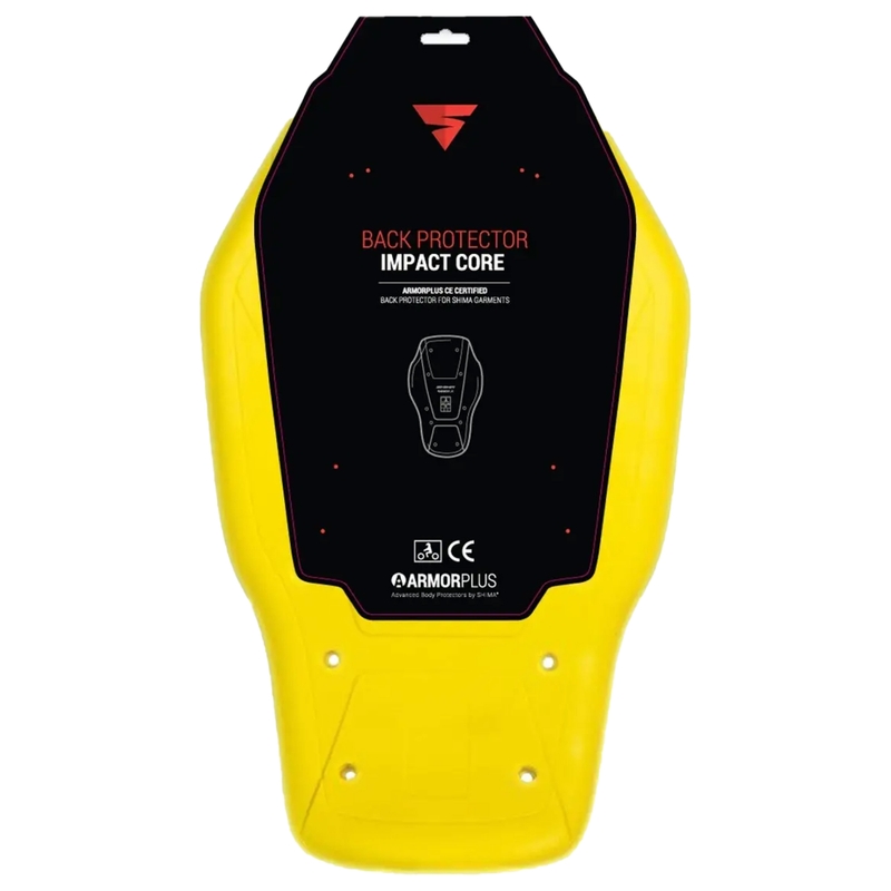 Protection dorsale Shima Impact Core BM jaune
