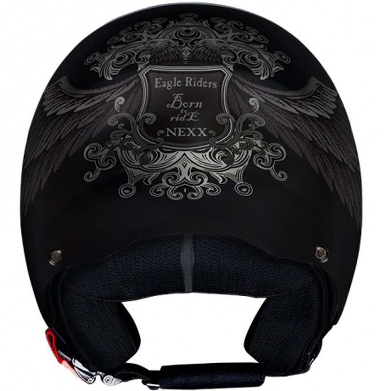 Casque moto ouvert NEXX Y.10 EAGLE RIDER noir-gris soldes
