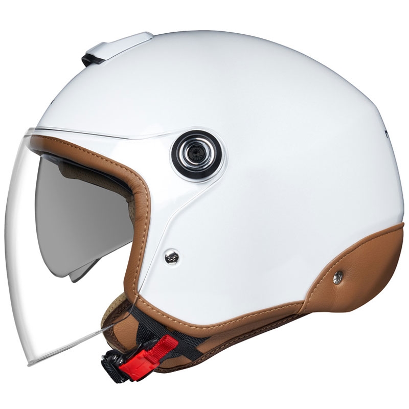 Casque moto ouvert NEXX Y.10 Sunny blanc soldes