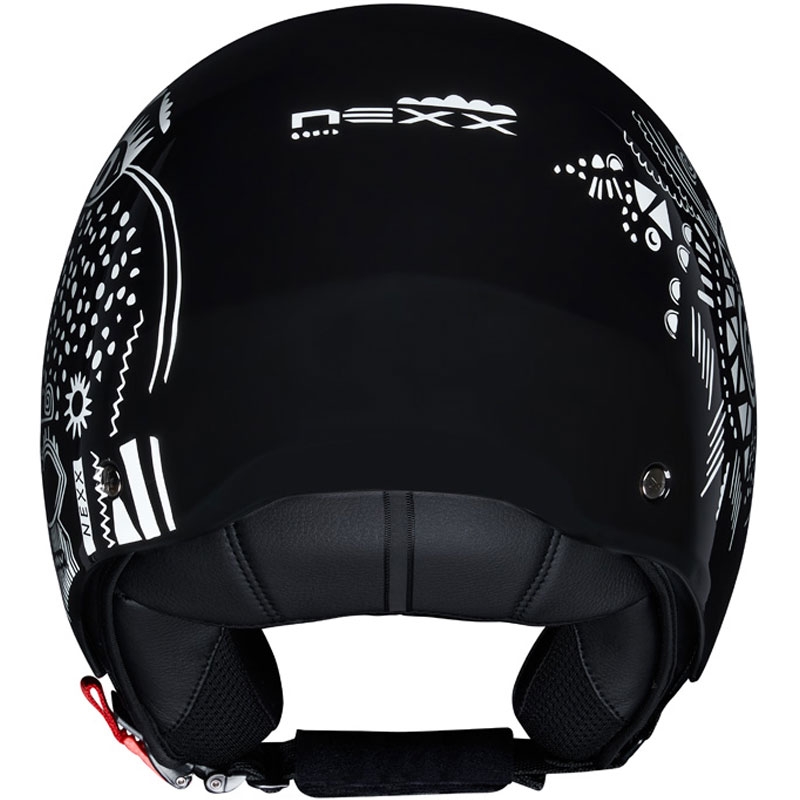 Casque moto ouvert NEXX Y.10 Artville noir et blanc soldes