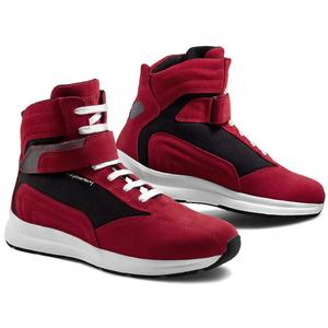 Bottes de moto Stylmartin Audax rouge-noir