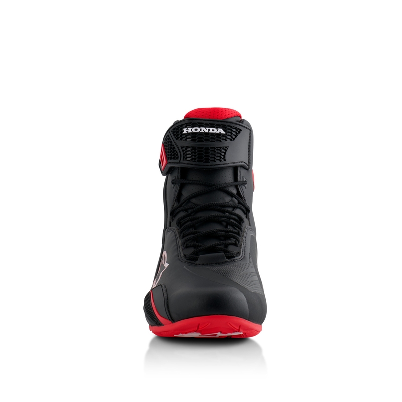 Bottes moto Alpinestars Faster-4 collection HONDA noir et rouge