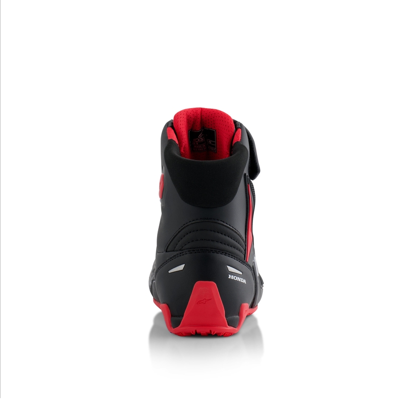 Bottes moto Alpinestars Faster-4 collection HONDA noir et rouge