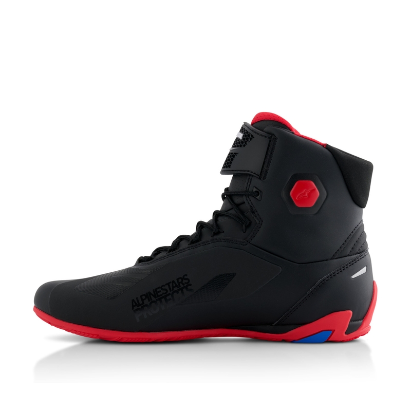 Bottes moto Alpinestars Faster-4 collection HONDA noir et rouge