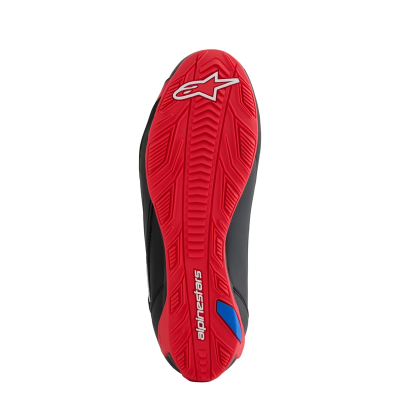 Bottes moto Alpinestars Faster-4 collection HONDA noir et rouge