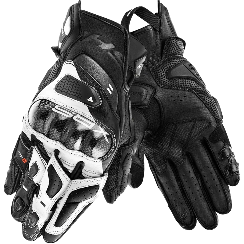 Gants de moto Shima XRS-3 blancs