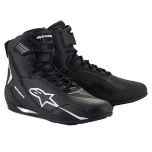 Bottes de moto Alpinestars Faster-4 noir-blanc