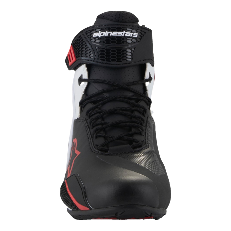 Bottes de moto Alpinestars Faster-4 noir-blanc-rouge