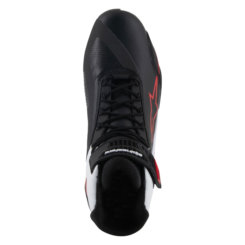 Bottes de moto Alpinestars Faster-4 noir-blanc-rouge