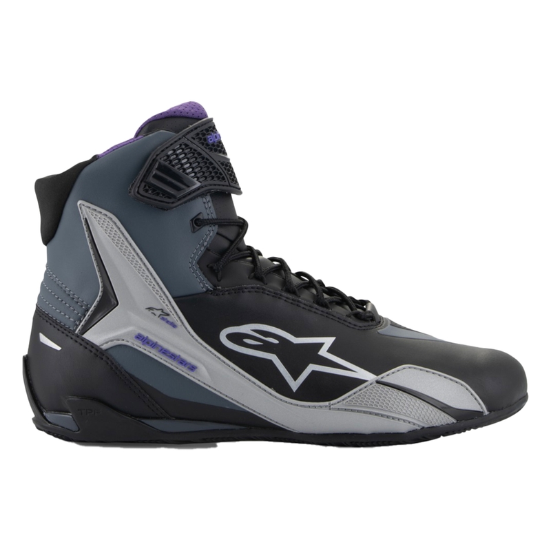 Bottes moto femme Alpinestars Stella Faster-4 noir-gris-violet