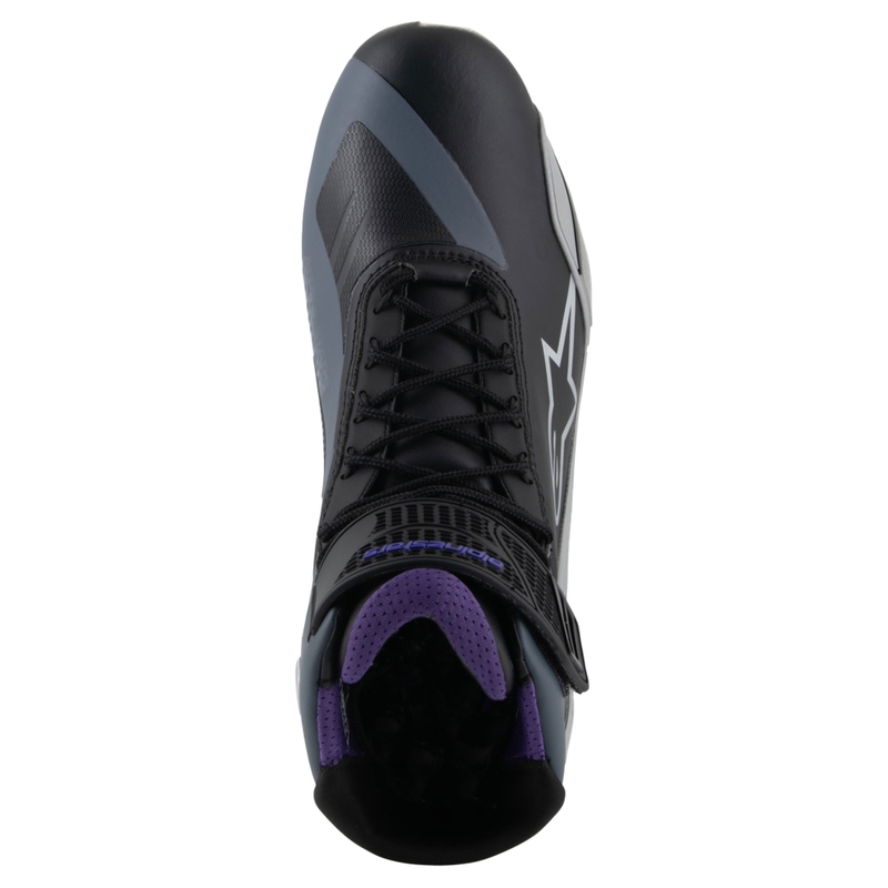 Bottes moto femme Alpinestars Stella Faster-4 noir-gris-violet