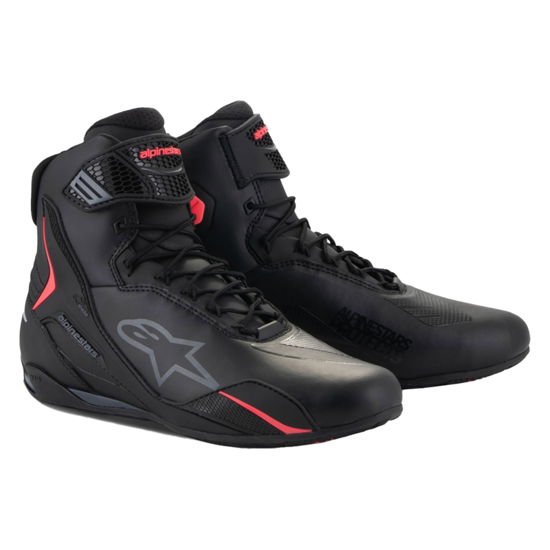 Bottes de moto pour femme Alpinestars Stella Faster-4 noir-rose