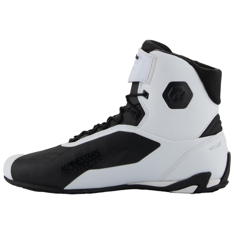 Bottes de moto pour femme Alpinestars Stella Faster-4 blanc-noir