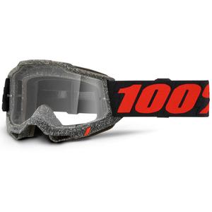 Lunettes de motocross enfants 100% - USA ACCURI 2 Huaraki clear plexi