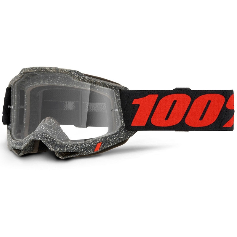 Lunettes de motocross enfants 100% - USA ACCURI 2 Huaraki clear plexi